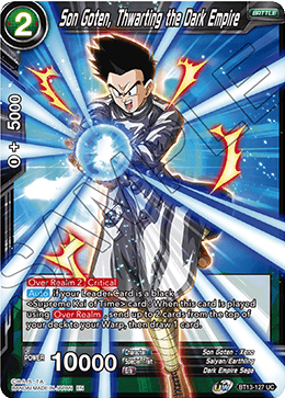 Son Goten, Thwarting the Dark Empire (Uncommon) (BT13-127) [Supreme Rivalry] | Event Horizon Hobbies CA