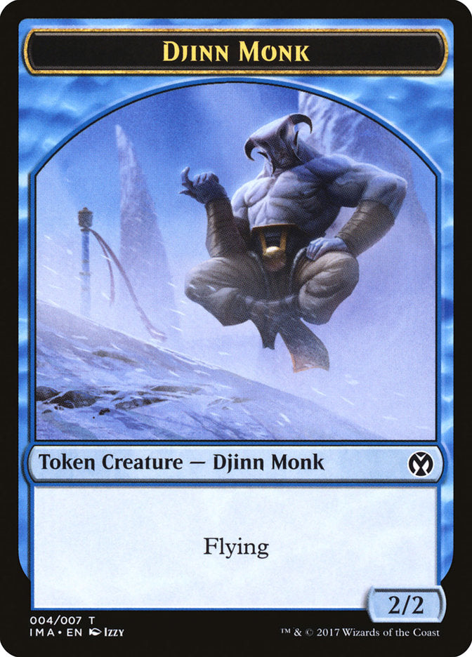 Djinn Monk [Iconic Masters Tokens] | Event Horizon Hobbies CA