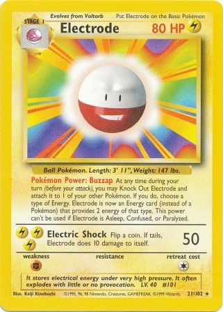 Electrode (21/102) [Base Set Unlimited] | Event Horizon Hobbies CA