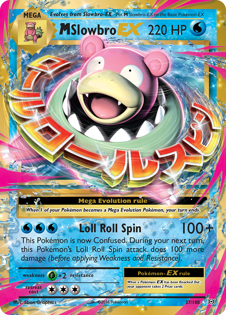 M Slowbro EX (27/108) [XY: Evolutions] | Event Horizon Hobbies CA