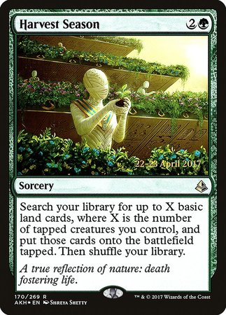 Harvest Season [Amonkhet Promos] | Event Horizon Hobbies CA