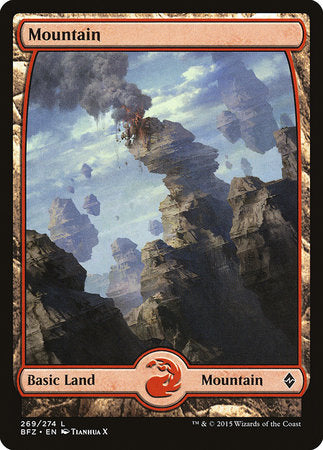 Mountain (269) - Full Art [Battle for Zendikar] | Event Horizon Hobbies CA