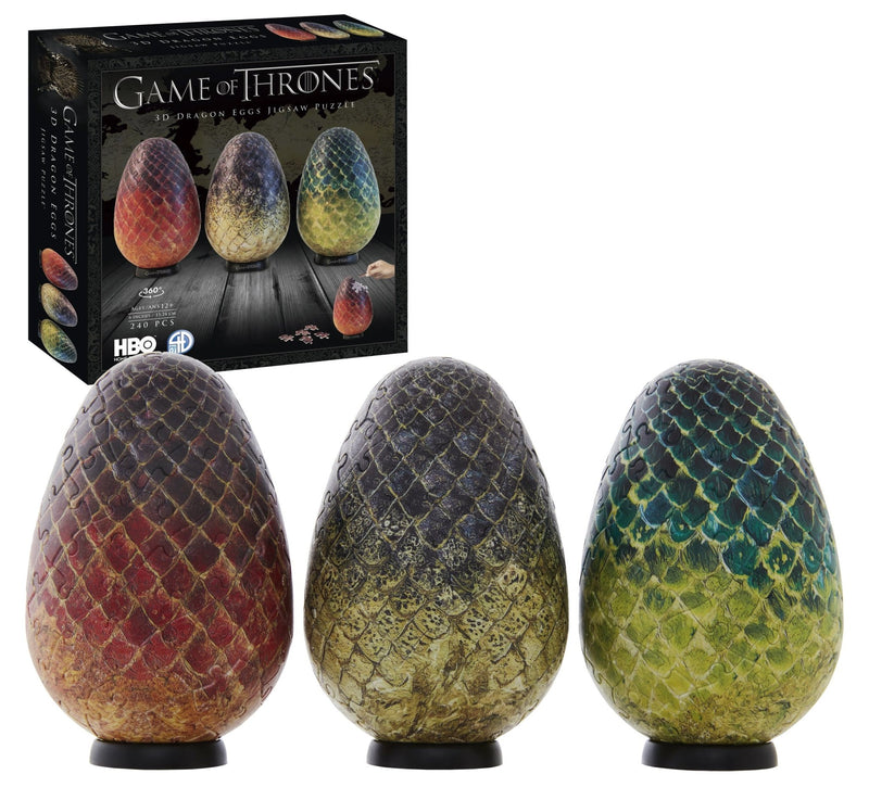 Puzzles - Game of Thrones 3D Dragon Eggs Jigsaw Puzzle