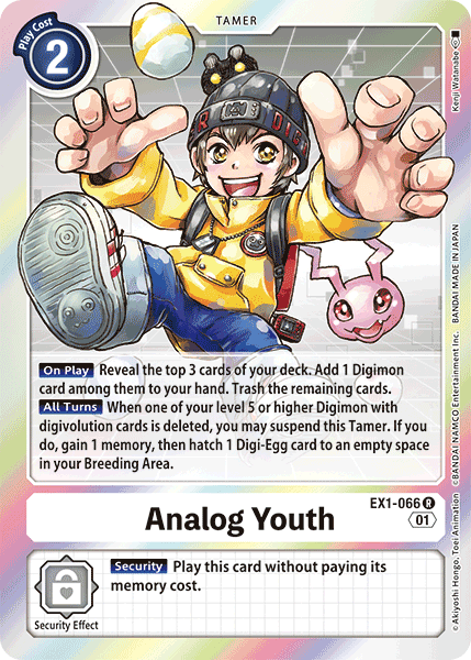 Analog Youth [EX1-066] [Classic Collection] | Event Horizon Hobbies CA