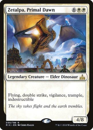 Zetalpa, Primal Dawn [Rivals of Ixalan] | Event Horizon Hobbies CA