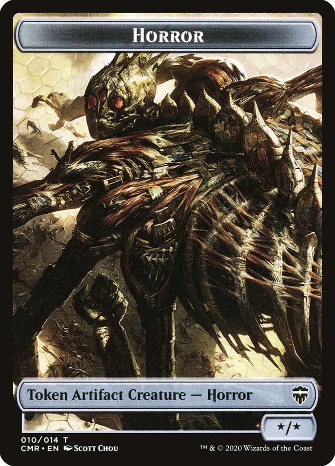 Angel // Horror Token [Commander Legends Tokens] | Event Horizon Hobbies CA