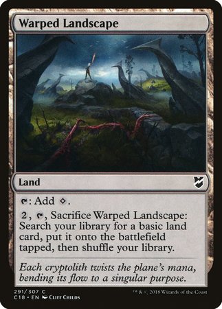 Warped Landscape [Commander 2018] | Event Horizon Hobbies CA