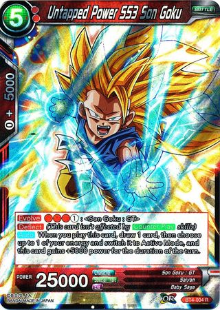 Untapped Power SS3 Son Goku (BT4-004) [Colossal Warfare] | Event Horizon Hobbies CA