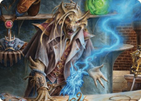 Renari, Merchant of Marvels Art Card [Commander Legends: Battle for Baldur's Gate Art Series] | Event Horizon Hobbies CA