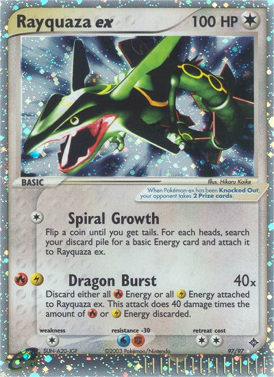 Rayquaza ex (97/97) [EX: Dragon] | Event Horizon Hobbies CA