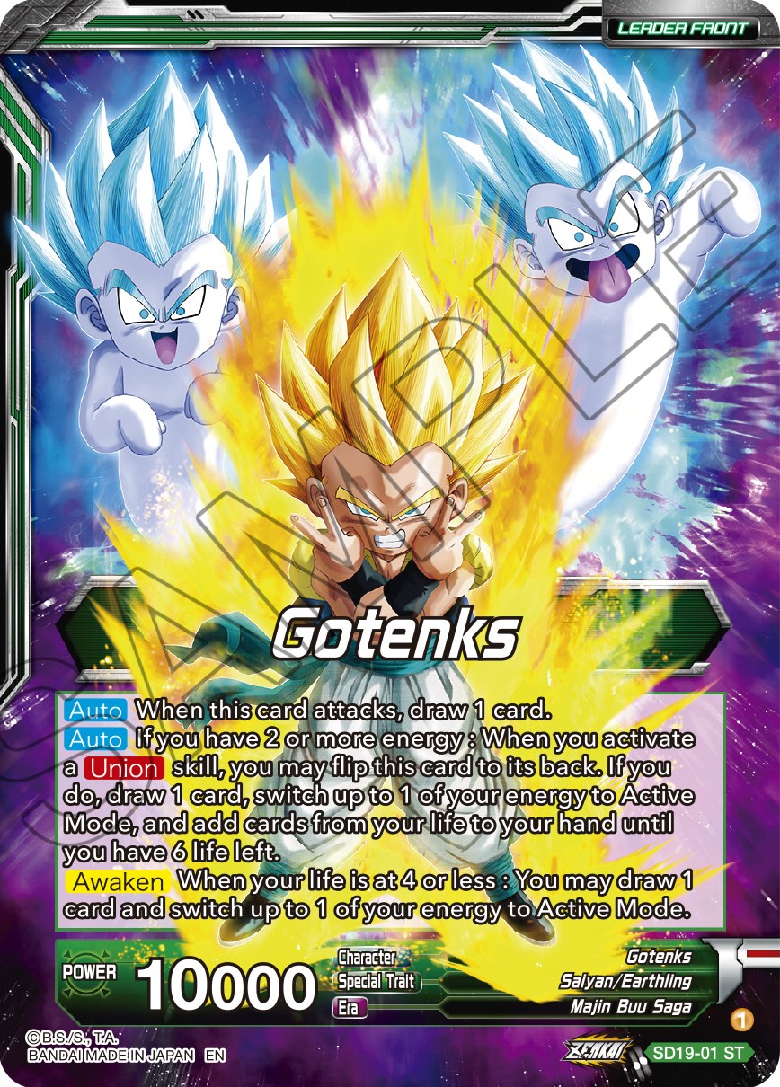 Gotenks // SS3 Gotenks, Extravagant Assault Returns (SD19-01) [Dawn of the Z-Legends] | Event Horizon Hobbies CA