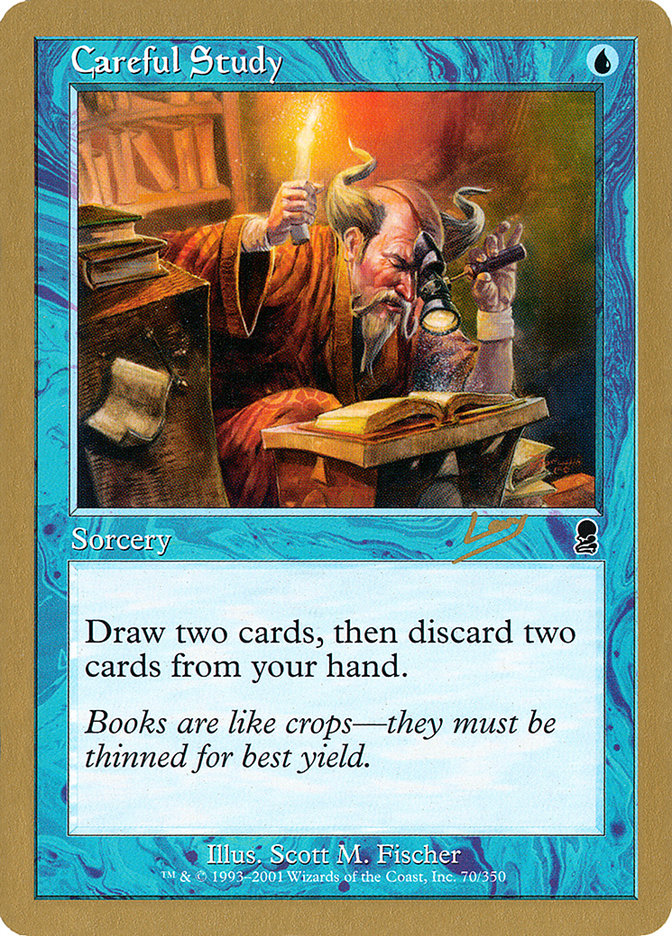 Careful Study (Raphael Levy) [World Championship Decks 2002] | Event Horizon Hobbies CA