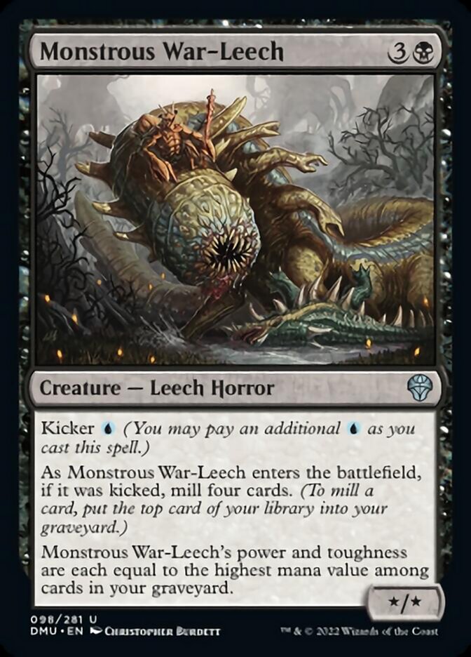 Monstrous War-Leech [Dominaria United] | Event Horizon Hobbies CA