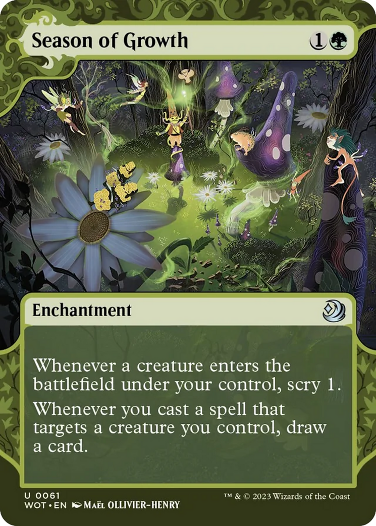 Season of Growth [Wilds of Eldraine: Enchanting Tales] | Event Horizon Hobbies CA