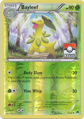 Bayleef (2/122) (League Promo) [XY: BREAKpoint] | Event Horizon Hobbies CA