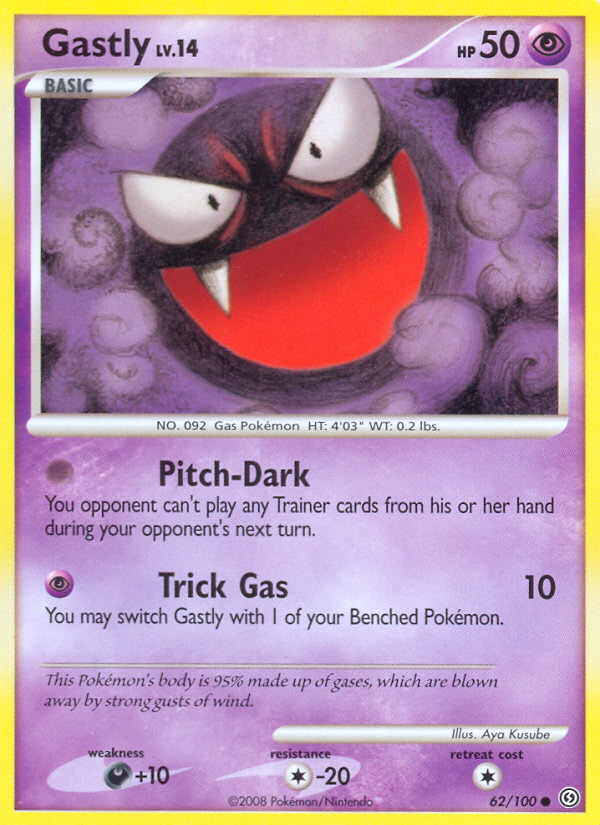 Gastly (62/100) [Diamond & Pearl: Stormfront] | Event Horizon Hobbies CA