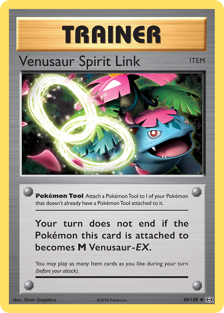 Venusaur Spirit Link (89/108) [XY: Evolutions] | Event Horizon Hobbies CA