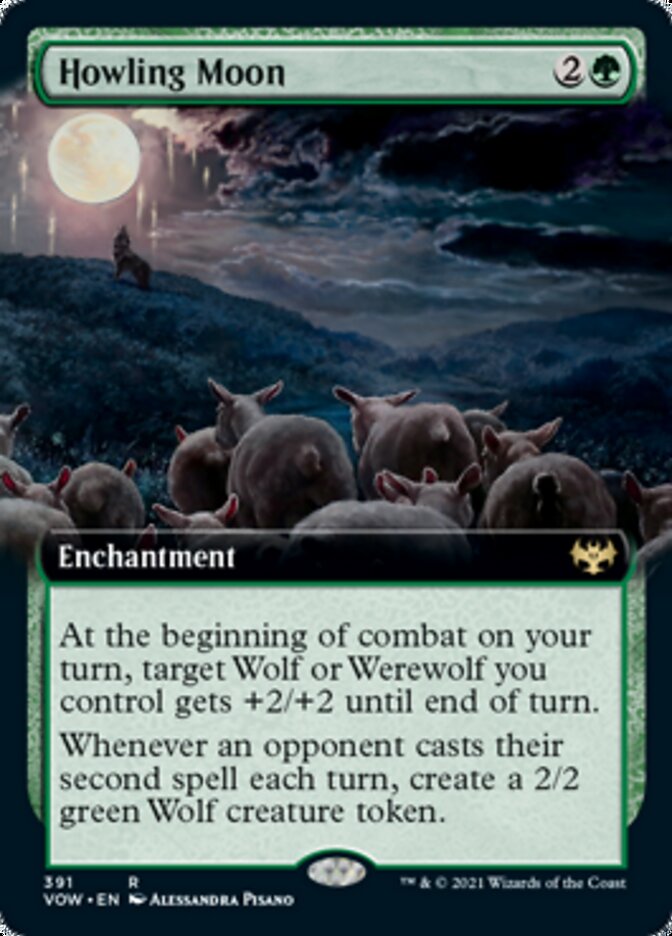 Howling Moon (Extended) [Innistrad: Crimson Vow] | Event Horizon Hobbies CA