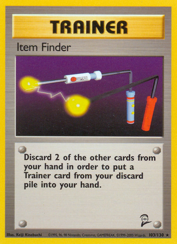 Item Finder (103/130) [Base Set 2] | Event Horizon Hobbies CA