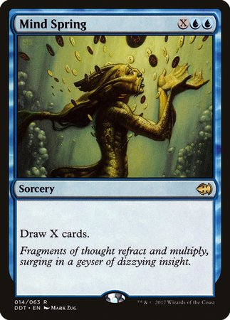 Mind Spring [Duel Decks: Merfolk vs. Goblins] | Event Horizon Hobbies CA