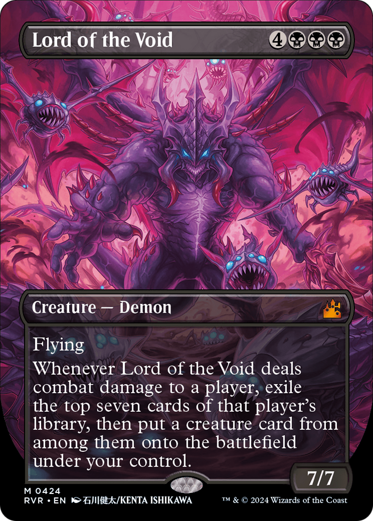 Lord of the Void (Anime Borderless) [Ravnica Remastered] | Event Horizon Hobbies CA