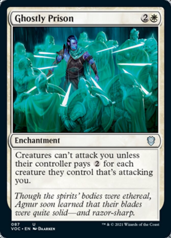 Ghostly Prison [Innistrad: Crimson Vow Commander] | Event Horizon Hobbies CA