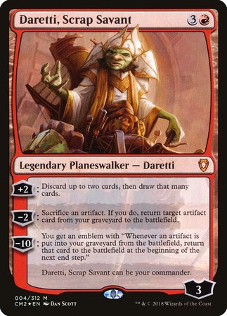 Daretti, Scrap Savant [Commander Anthology Volume II] | Event Horizon Hobbies CA