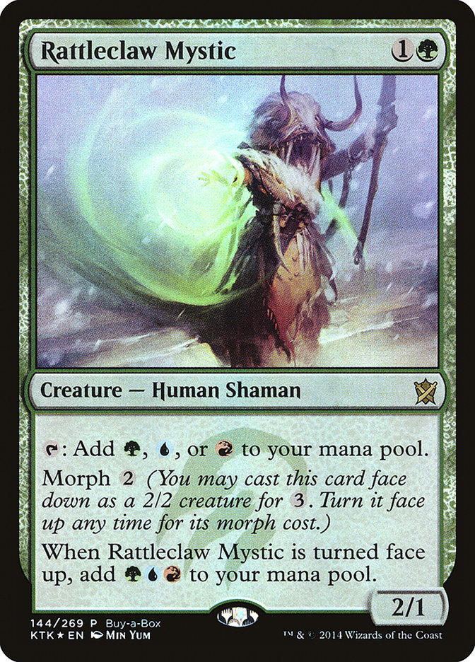 Rattleclaw Mystic (Buy-A-Box) [Khans of Tarkir Promos] | Event Horizon Hobbies CA