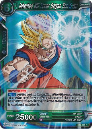 Inherited Will Super Saiyan Son Goku (BT2-071) [Union Force] | Event Horizon Hobbies CA