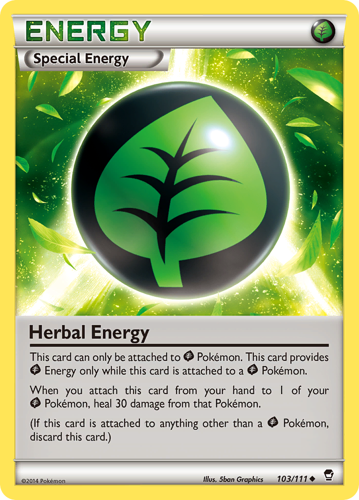 Herbal Energy (103/111) [XY: Furious Fists] | Event Horizon Hobbies CA