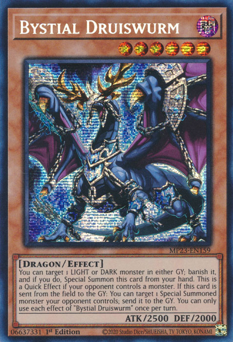 Bystial Druiswurm [MP23-EN159] Prismatic Secret Rare | Event Horizon Hobbies CA