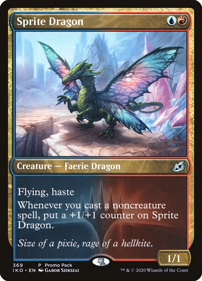 Sprite Dragon (Promo Pack) [Ikoria: Lair of Behemoths Promos] | Event Horizon Hobbies CA