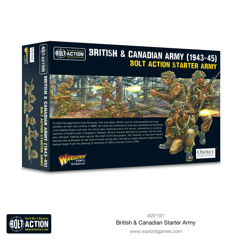 Warlord Games - Bolt Action - British & Canadian Starer Army (1943-45)