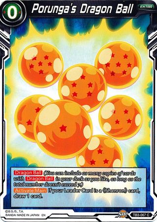 Porunga's Dragon Ball (TB3-067) [Clash of Fates] | Event Horizon Hobbies CA