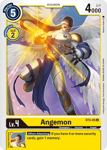 Angemon [ST3-05] [Starter Deck: Heaven's Yellow] | Event Horizon Hobbies CA