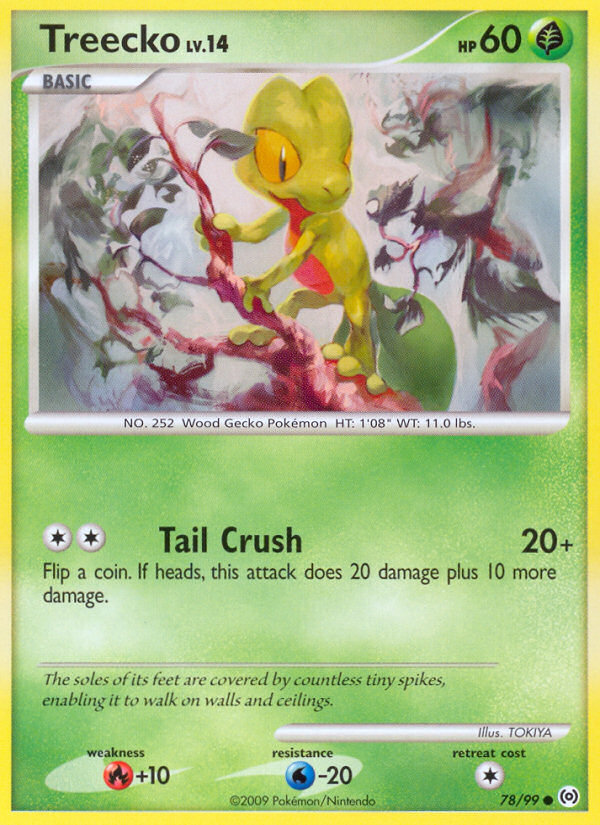 Treecko (78/99) [Platinum: Arceus] | Event Horizon Hobbies CA