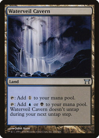 Waterveil Cavern [Champions of Kamigawa] | Event Horizon Hobbies CA