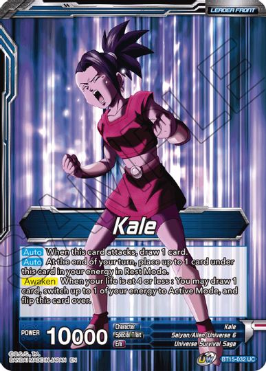 Kale // Kale, Demon of Universe 6 (BT15-032) [Saiyan Showdown Prerelease Promos] | Event Horizon Hobbies CA