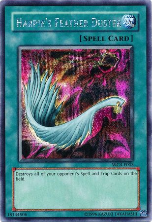 Harpie's Feather Duster [WC4-E003] Prismatic Secret Rare | Event Horizon Hobbies CA