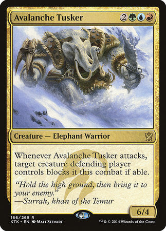 Avalanche Tusker [Khans of Tarkir] | Event Horizon Hobbies CA