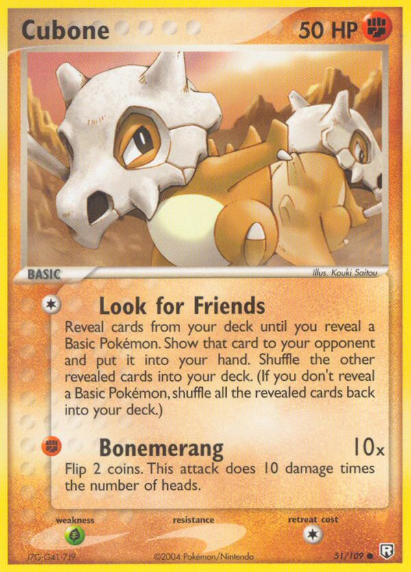 Cubone (51/109) [EX: Team Rocket Returns] | Event Horizon Hobbies CA