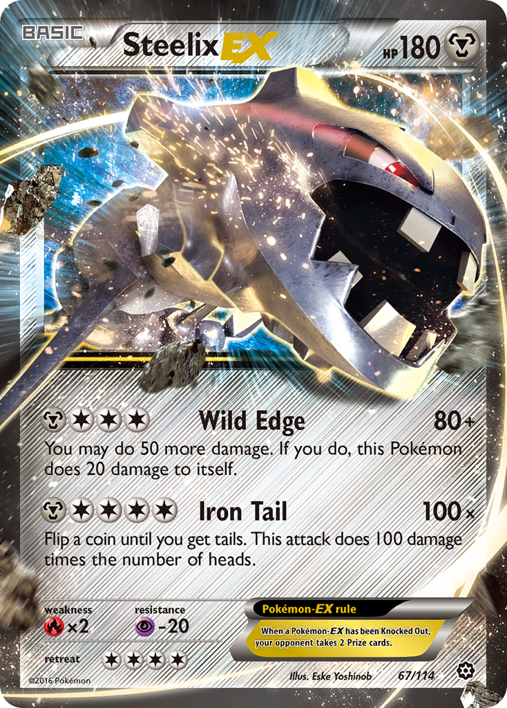 Steelix EX (67/114) [XY: Steam Siege] | Event Horizon Hobbies CA