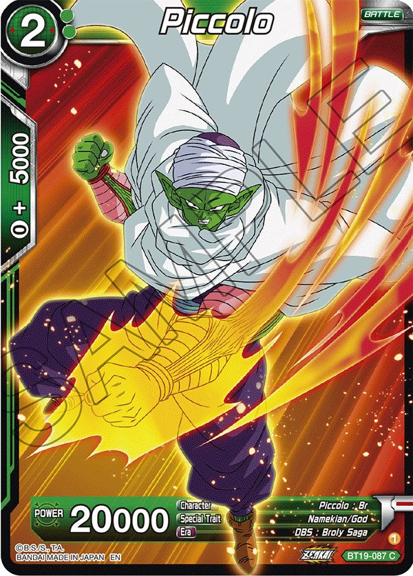 Piccolo (BT19-087) [Fighter's Ambition] | Event Horizon Hobbies CA