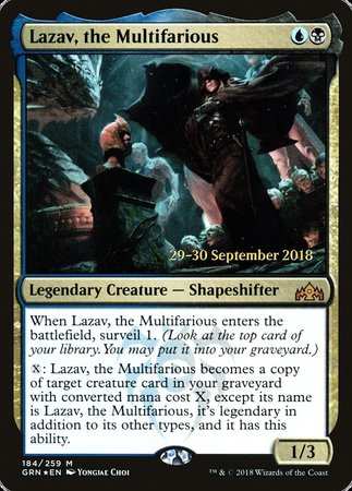 Lazav, the Multifarious [Guilds of Ravnica Promos] | Event Horizon Hobbies CA