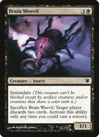 Brain Weevil [Innistrad] | Event Horizon Hobbies CA