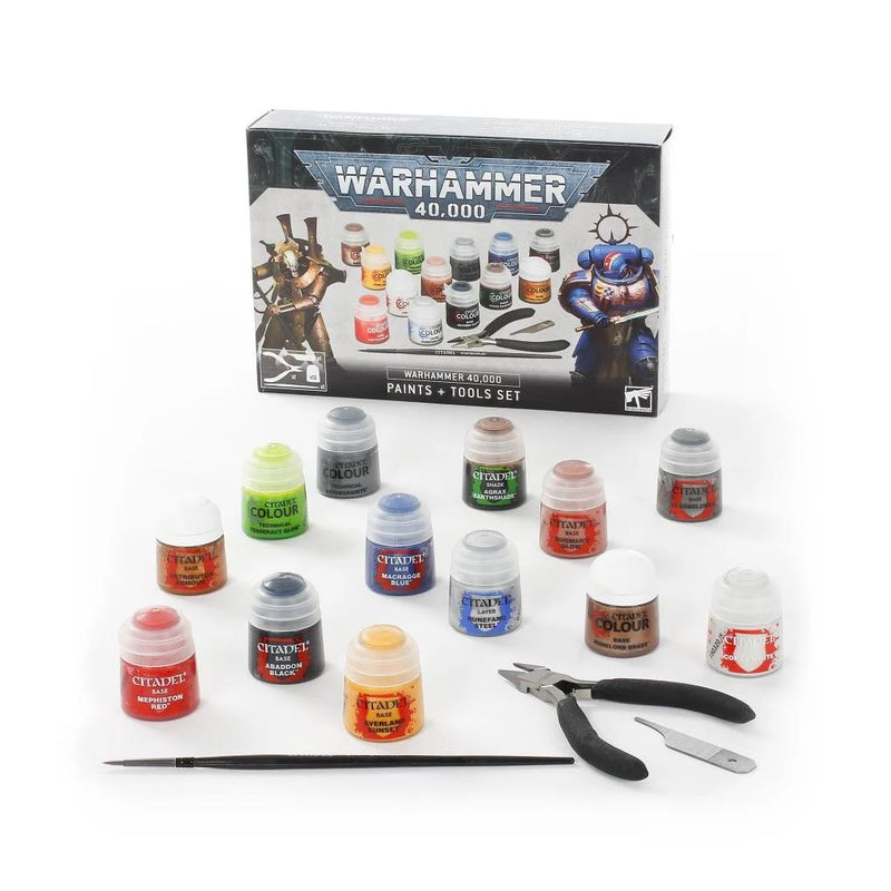 Warhammer 40,000: Paints + Tools Set