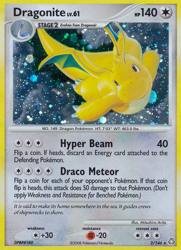 Dragonite (2/146) [Diamond & Pearl: Legends Awakened] | Event Horizon Hobbies CA