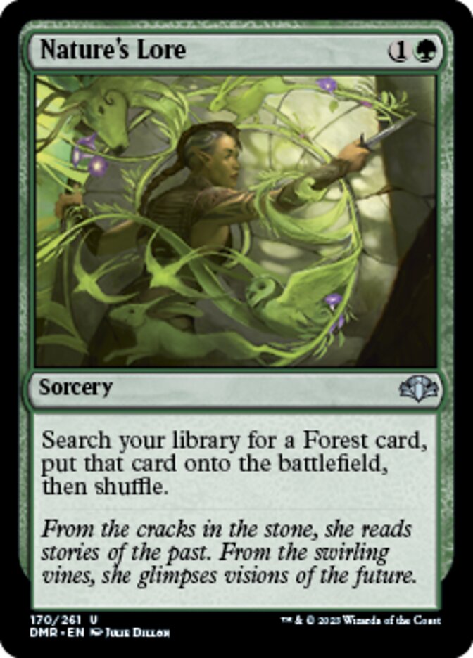 Nature's Lore [Dominaria Remastered]