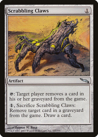 Scrabbling Claws [Mirrodin] | Event Horizon Hobbies CA