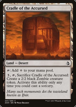 Cradle of the Accursed [Amonkhet] | Event Horizon Hobbies CA